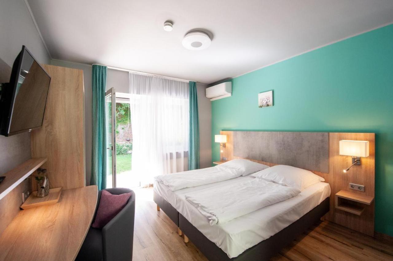 Hotel Bluechertal Bacharach Esterno foto